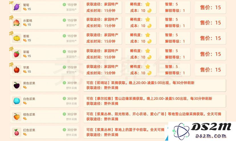 摩尔庄园手游植物获取攻略