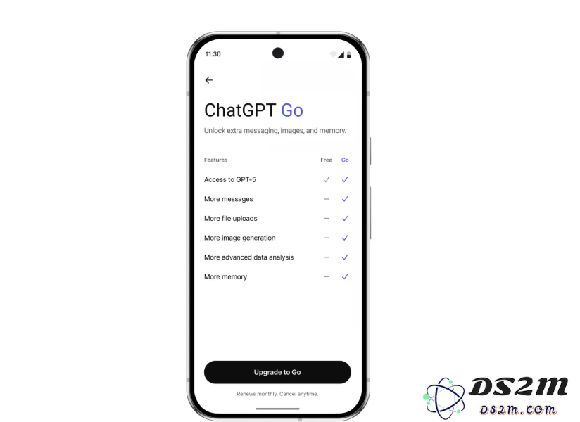 OpenAI ChatGPT Go套餐盛大登陆亚洲市场，每月仅需不到5美元，颠覆人工智能交流体验！
