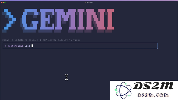 Google Gemini CLI 新增多项扩展功能，以提升用户在命令行中的人工智能个性化交互体验