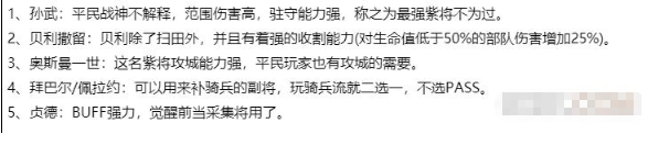 万国觉醒中紫色将领的培养顺序解析及优化建议