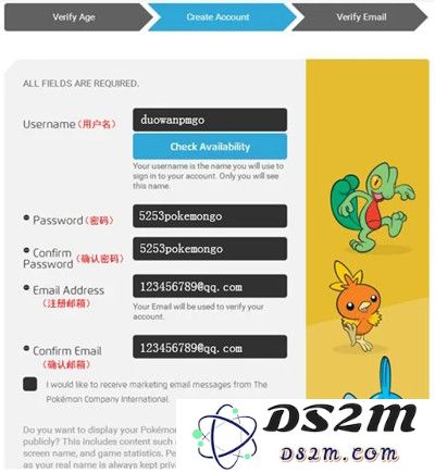 pokemongo注册教程