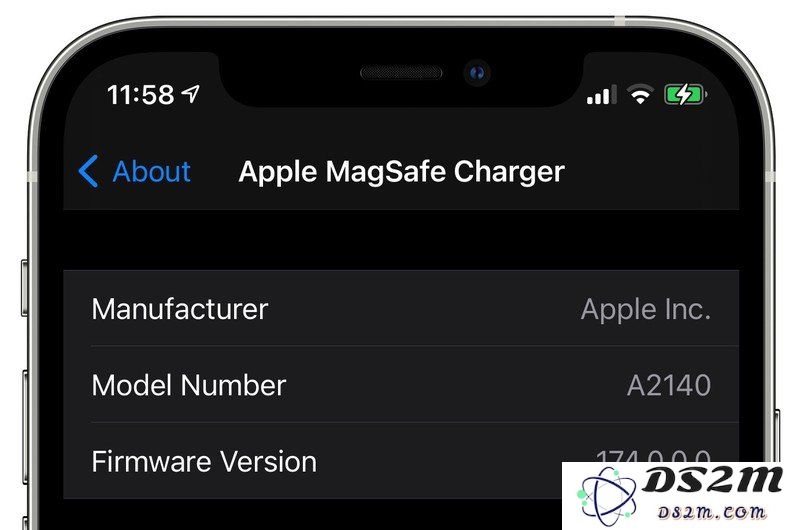 如何检查苹果 MagSafe 充电器的固件版本？