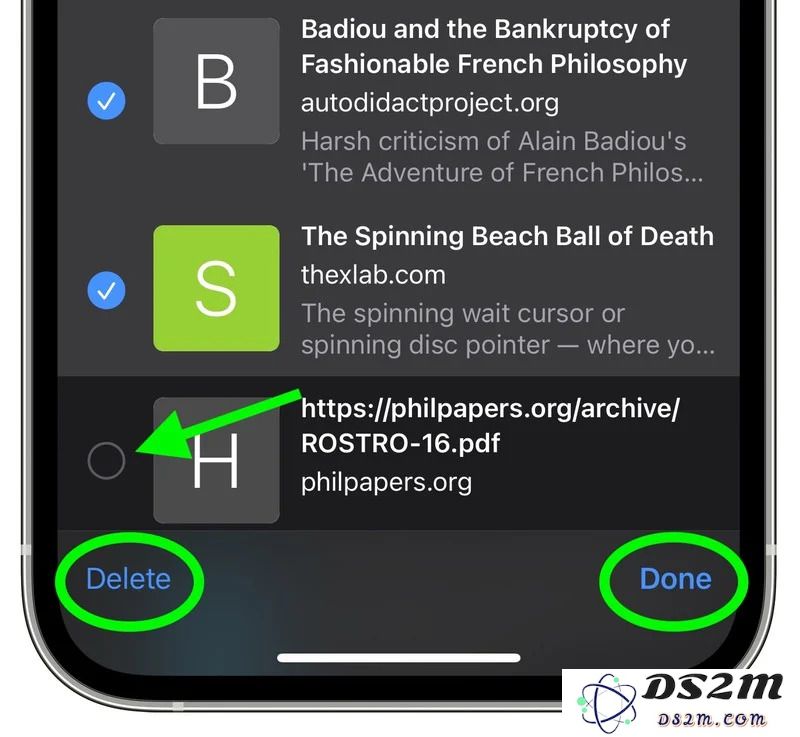 如何清除 iOS 设备上 Safari 浏览器的「阅读列表」？