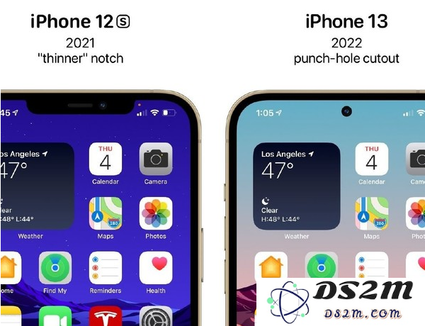 没有刘海设计的iPhone 13和iPhone 14究竟呈现出怎样的全新外观？