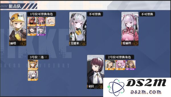 NIKKE胜利女神阵容搭配