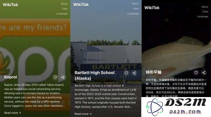 他用AI做了一个维基百科「抖音」版，学知识比刷短视频还上瘾