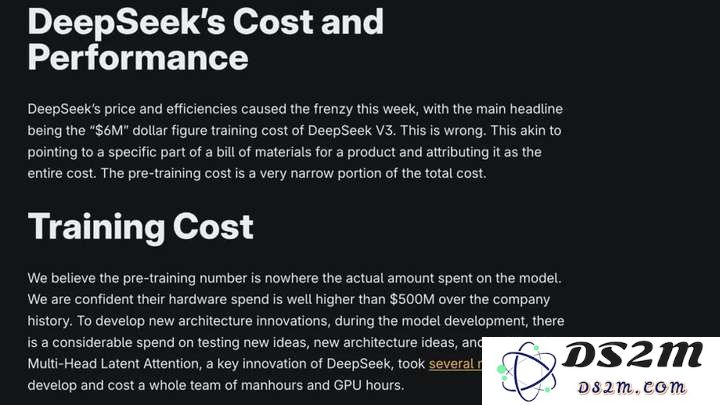 硅谷视角深聊：Deepseek的颠覆、冲击、争议和误解