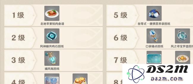 原神蒙的声望奖励怎么领取
