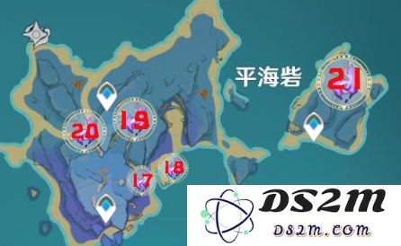 原神清籁岛神瞳位置