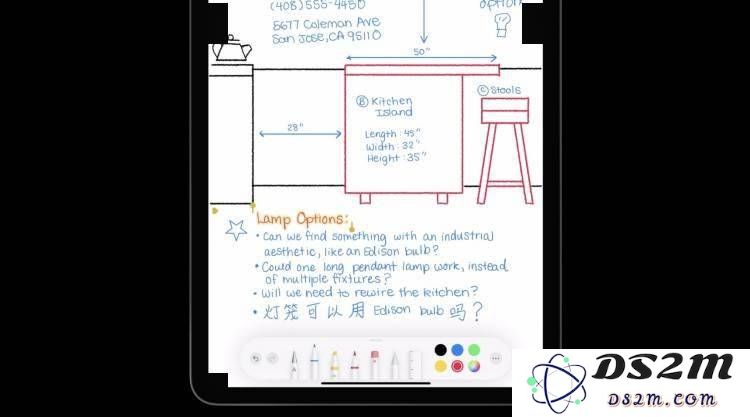 iPadOS 14 为 Apple Pencil 增加“涂文字”功能，备忘录更好用了！