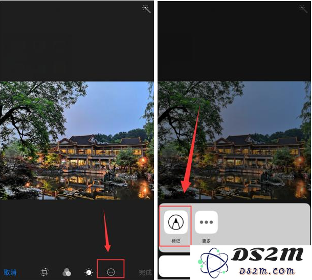 iPhone手机拍照如何自带水印？