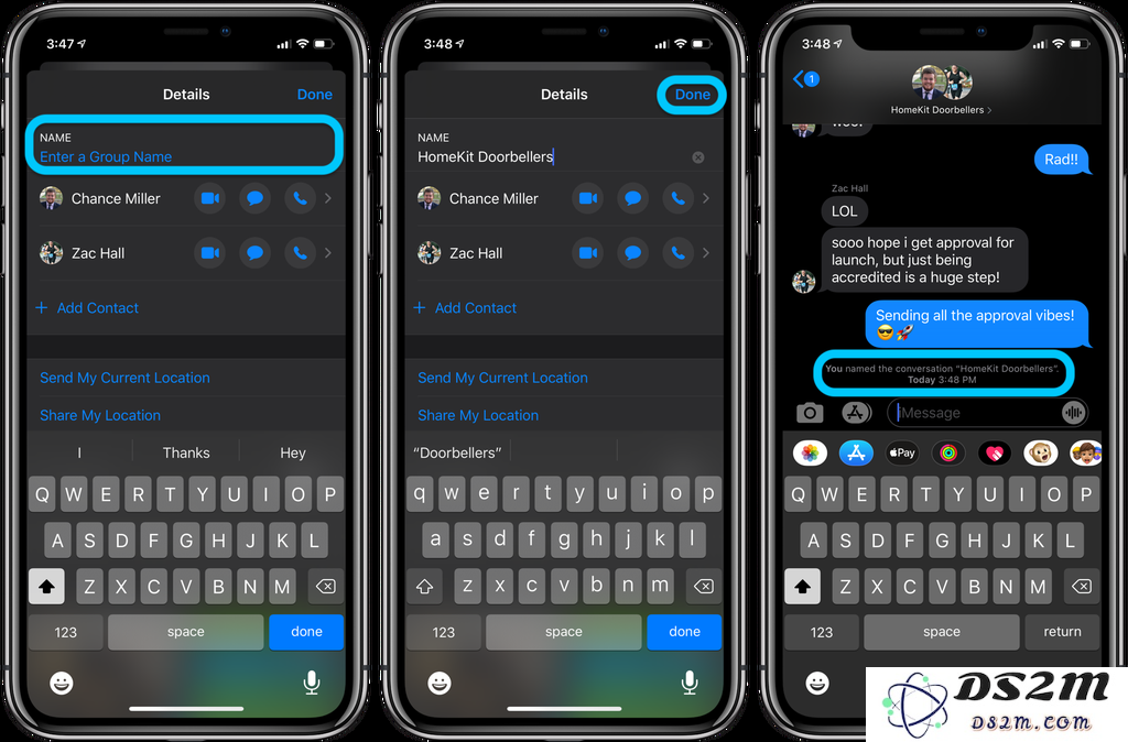 如何在 iPhone 和 iPad 上重命名群组 iMessage 名称？