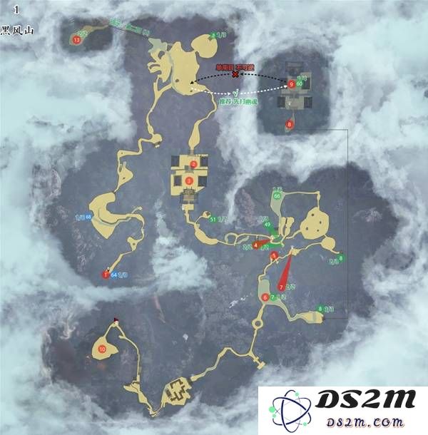 《黑神话悟空》全章节任务路线图整理：探秘西行之路的无限可能！