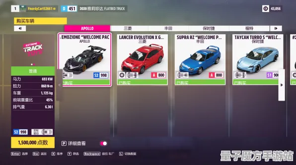 《极限竞速：地平线5》装备搭配-实时更新-每日热修-Steam Deck-脑机接口2.0-装备合成指南（本内容仅限技术研究）