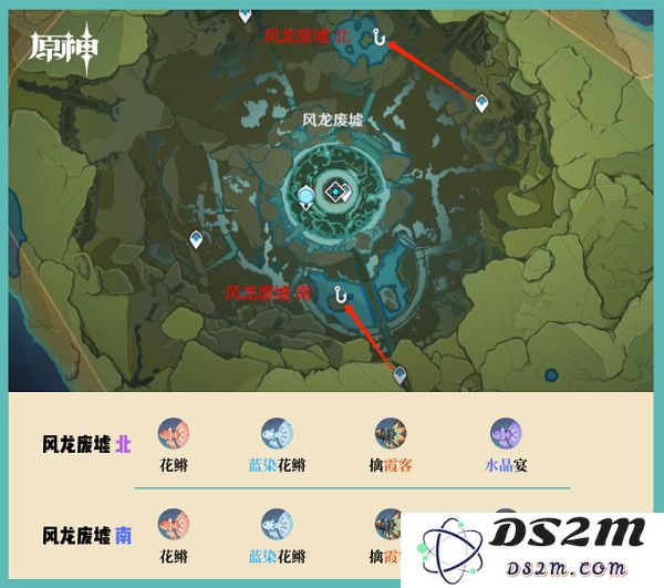 云原神钓鱼点攻略说明
