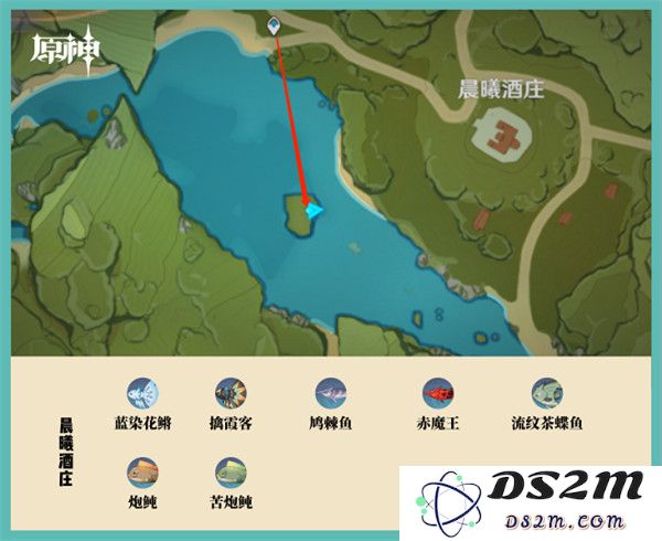 云原神钓鱼点攻略说明