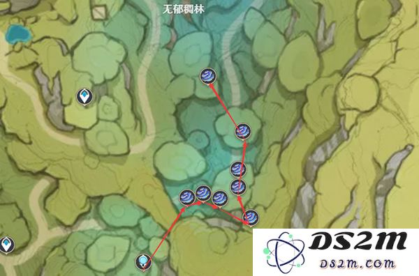 小米端原神树王圣体菇位置