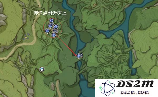 小米端原神树王圣体菇位置