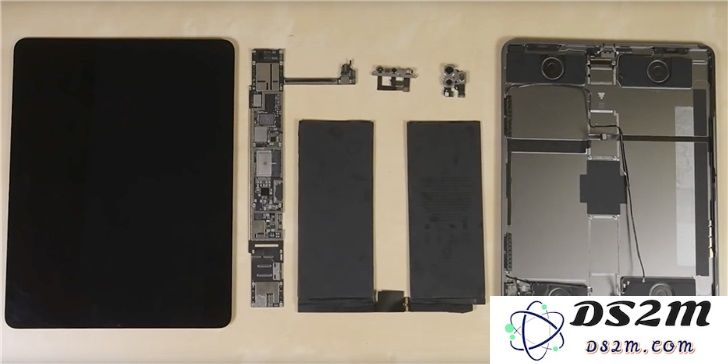 新款 iPad Pro 拆解：提升较小且可修复性低