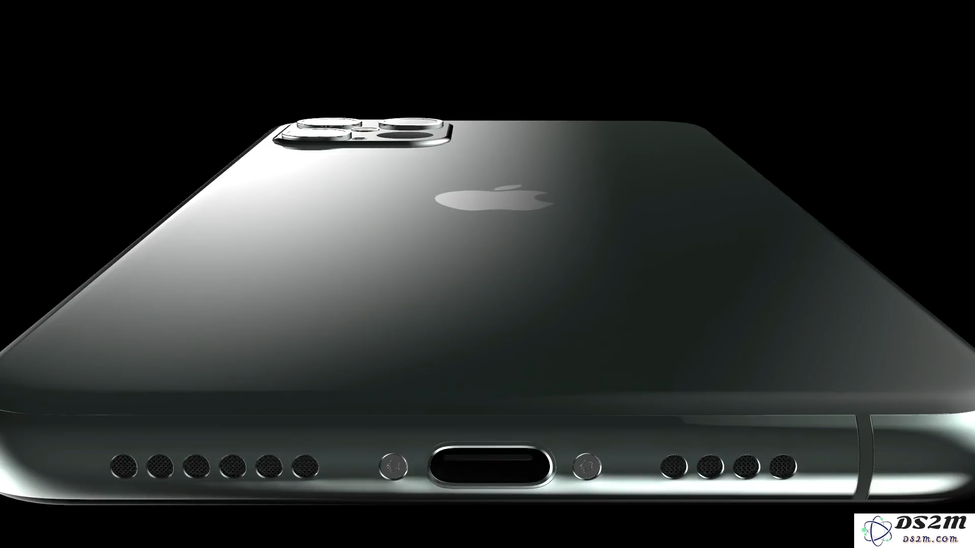 ​iPhone 12 渲染图：前脸无刘海后置四摄