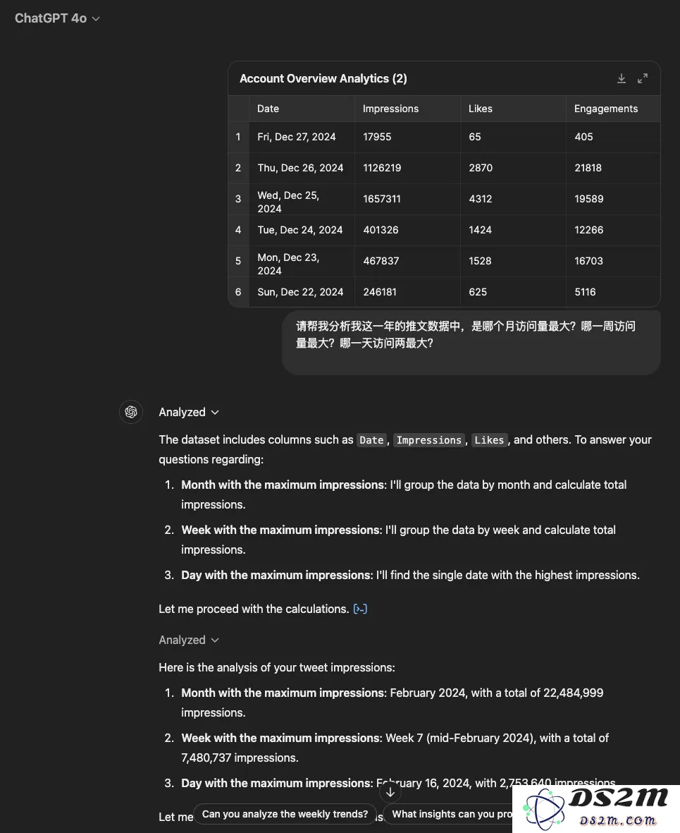 用 AI 对 Excel 数据分析：数据再多也不愁