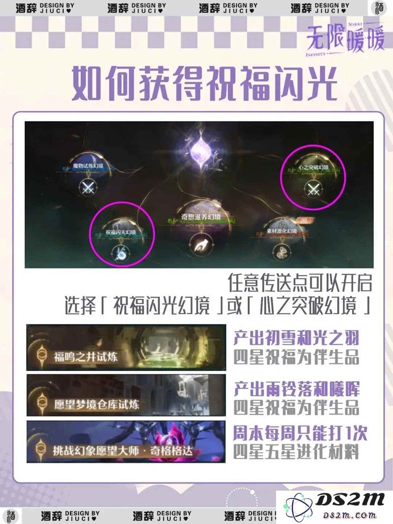 无限暖暖9种祝福闪光指南 祝福闪光怎么获得：收集祝福的秘诀？ 闪耀世界的奇迹
