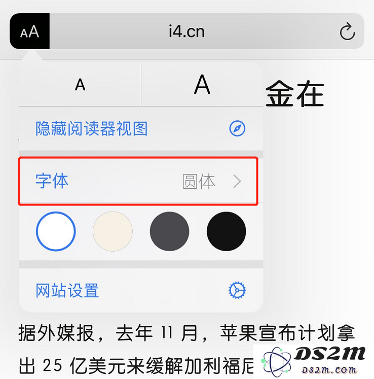 iPhone 11 如何调整字体？