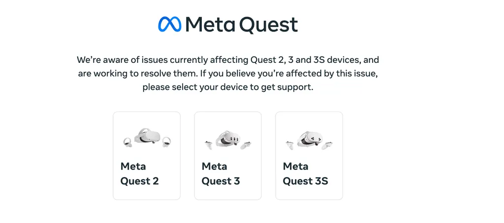 Meta 因为设备出现“无响应”问题而决定更换部分Quest虚拟现实头显