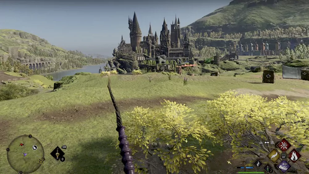 通过此模组，玩家可在VR及第一人称视角体验《霍格沃茨遗产 Hogwarts Legacy》的奇幻世界