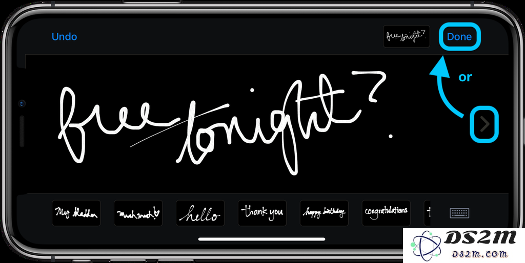 iPhone 教程：如何发送手写的 iMessage 信息？