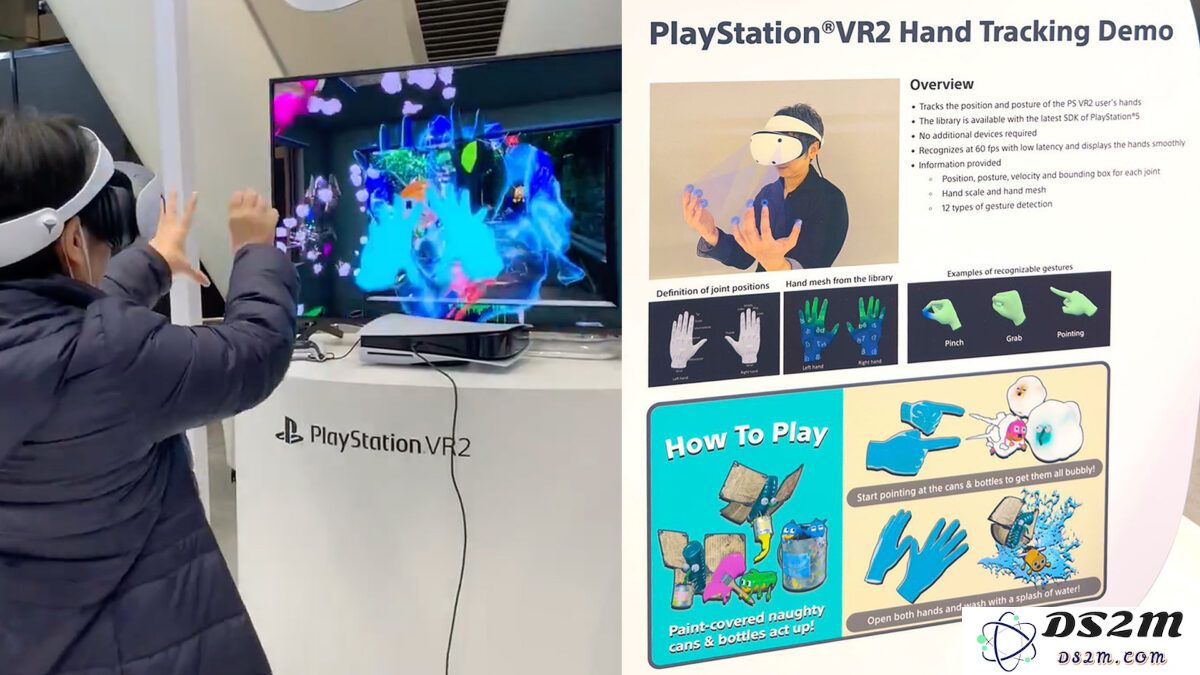 索尼揭晓 PlayStation VR 2 手部追踪功能的细节与应用前景