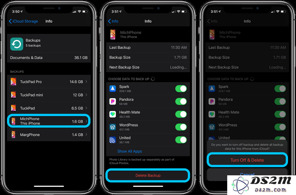 iCloud 教程：如何删除 iPhone 上的云端备份？