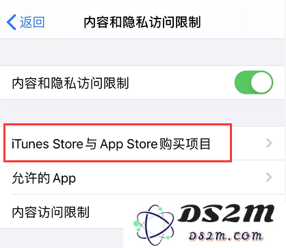 iOS 13 如何禁止下载应用和购买项目？