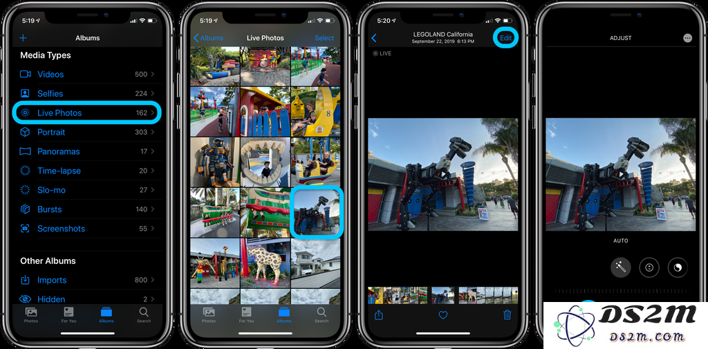 如何取消 iPhone 中现有照片的「实况照片」功能显示设置？