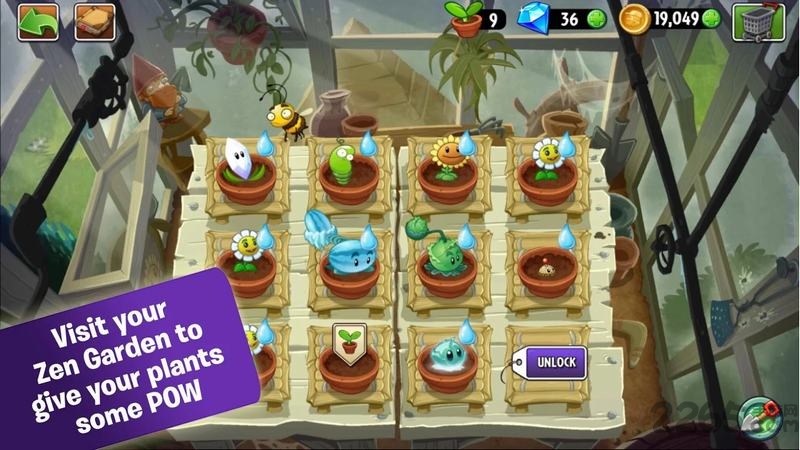 植物大战僵尸国际服破解版全植物满级无限钻石 v6.1.11 安卓版 3