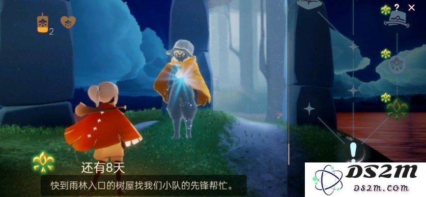 光遇雨林小队先锋在哪 雨林小队先锋位置介绍：探索神秘之境，揭开沉睡的秘密