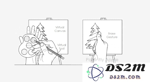 苹果新专利揭示虚拟绘画应用程序用户如何利用 Vision Pro 进行创作