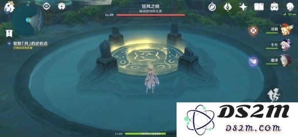 探索原神无人岛中的神秘，狂风之核究竟藏身何处？