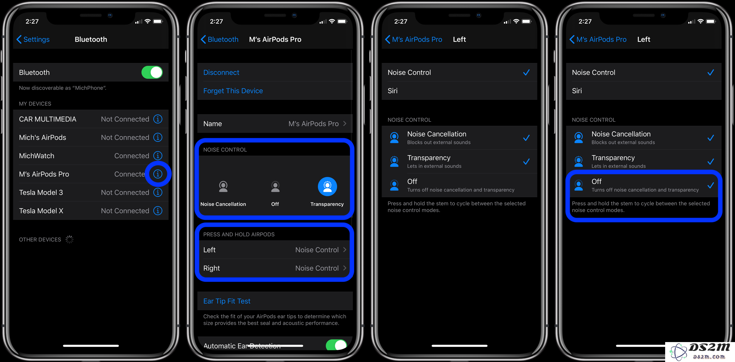 AirPods Pro 使用教程：如何切换降噪和通透模式？