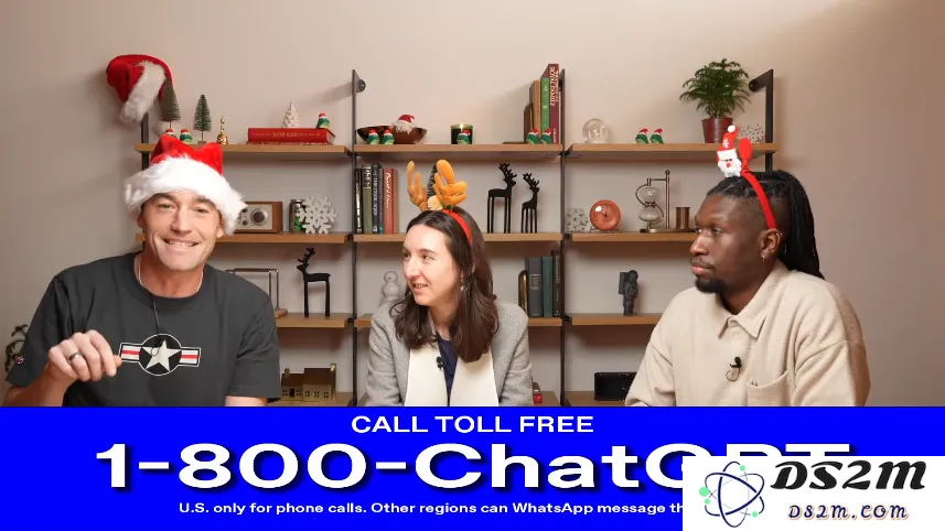 OpenAI发布季第十天：ChatGPT成功接入电话和WhatsApp功能，你现在可以直接拨打电话与ChatGPT沟通了