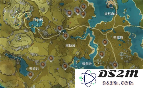 原神马尾的位置分布特征及其对生态环境的影响分析