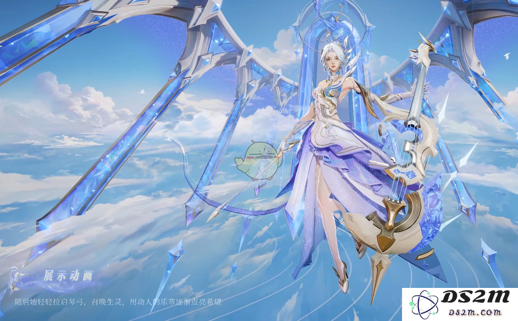 《王者荣耀》伽罗荣耀典藏皮肤介绍：游戏界的璀璨明星！ 令人惊叹的细节