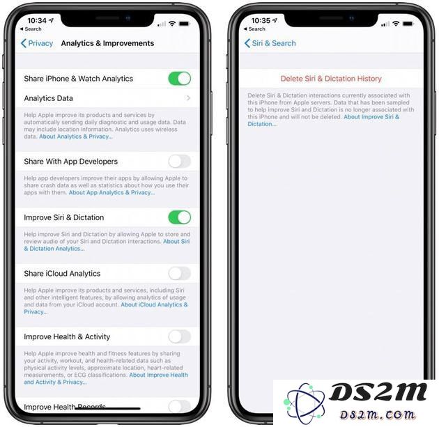 如何在iOS 13.2beta中删除Siri的历史记录并停止数据分析的具体操作步骤？