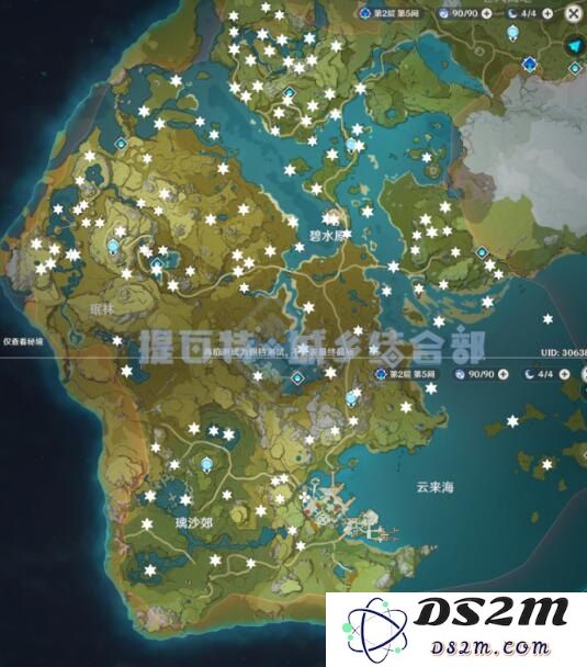 原神岩神瞳地图位置