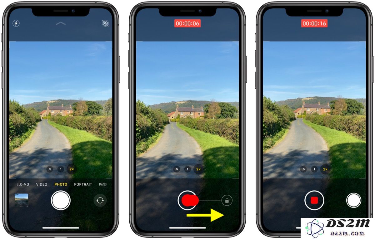 如何在 iPhone 11 Pro 上使用 QuickTake 快速拍摄视频？