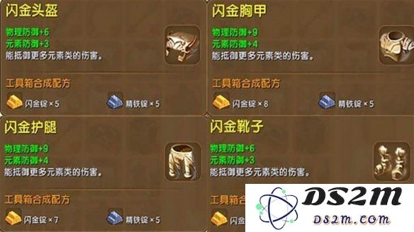 迷你世界闪金防具的获得方法有哪些？闪金防具获取途径详解一览