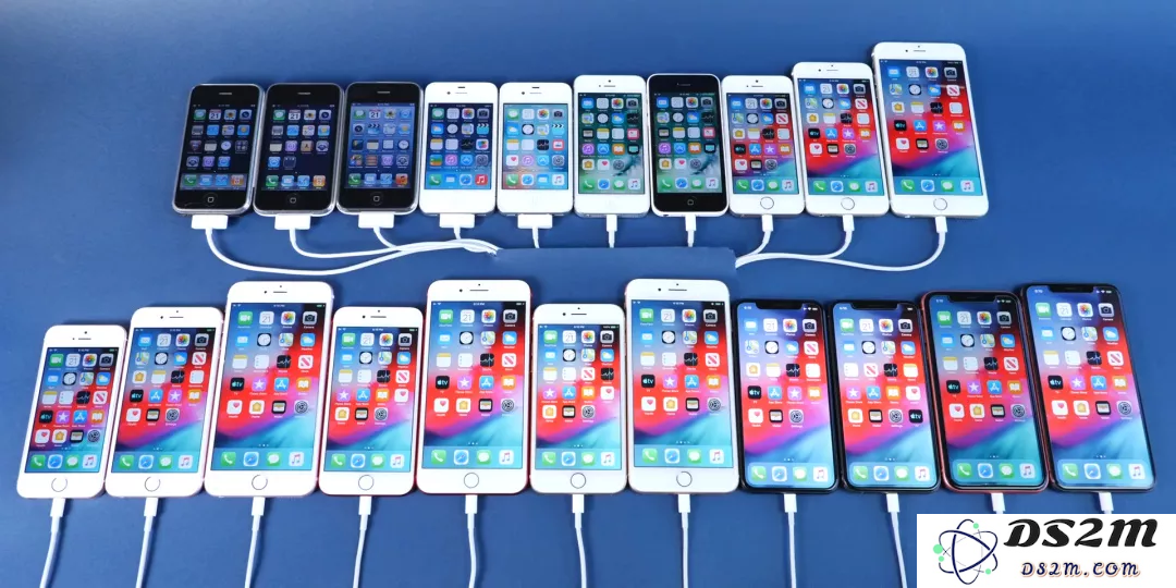 历年 iPhone 机型支持 iOS 版本汇总