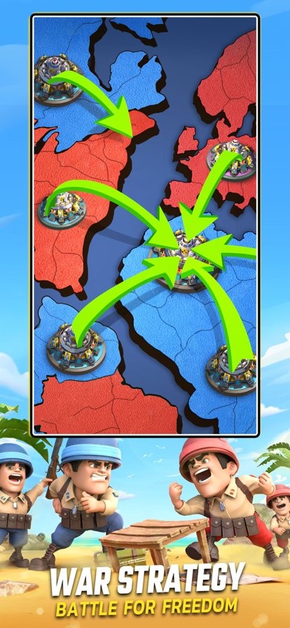 口袋奇兵国际版最新版(Top War: Battle Game) v1.537.0 安卓海外版 0