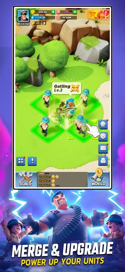 口袋奇兵国际版最新版(Top War: Battle Game) v1.537.0 安卓海外版 1
