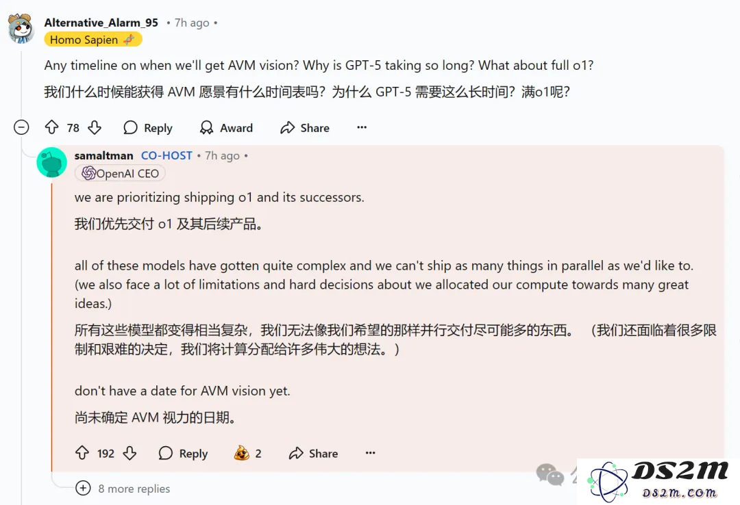 OpenAI回应一切，o1/GPT年前都会升级！奥特曼：别嫌慢，问就是缺算力